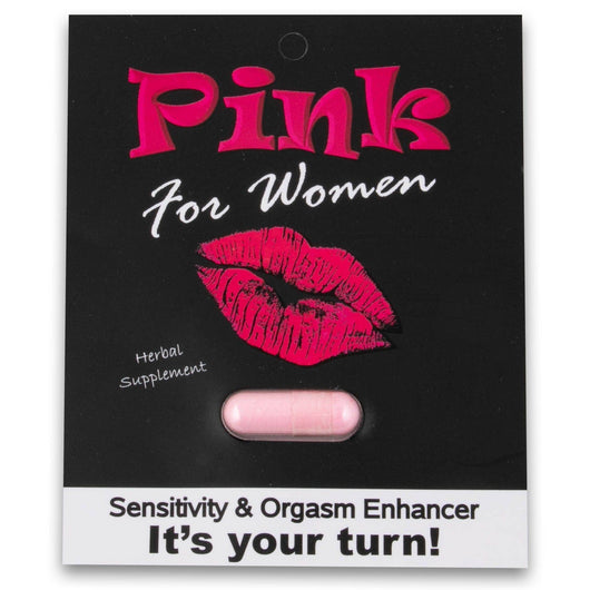 Pink, Sensitivity & Orgasm Enhancer for Women - Cosmetic Connection