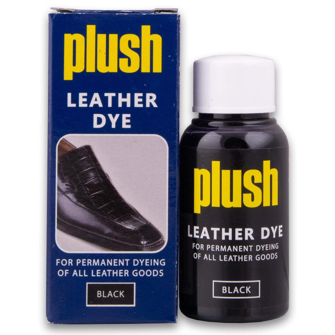 Plush, Black Leather Dye 50ml - Cosmetic Connection