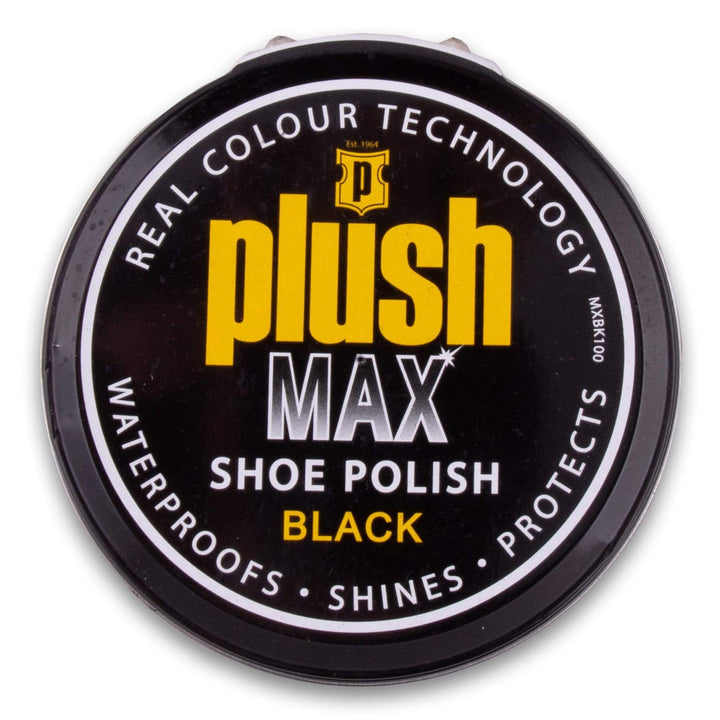 Plush, Max Shoe Polish 100ml Black - Cosmetic Connection