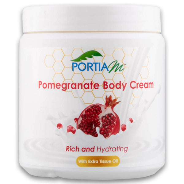 Portia M, Pomegranate Body Cream 500ml - Cosmetic Connection