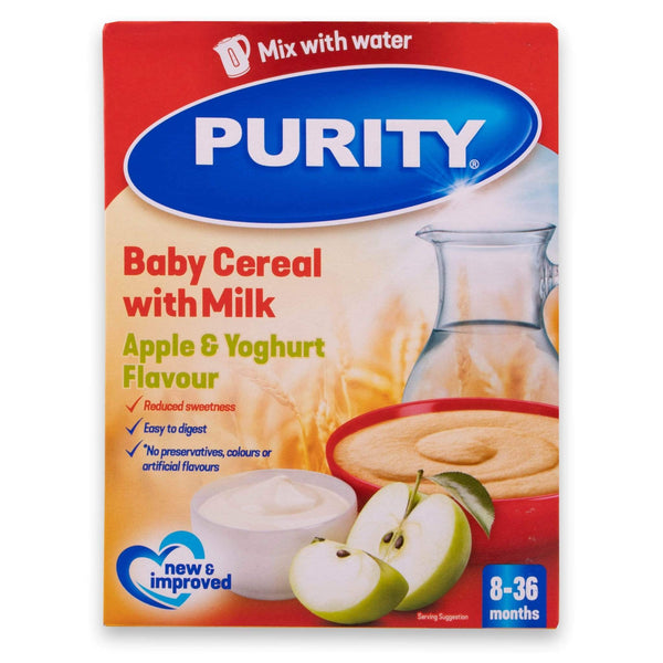 Purity, Baby Cereal with Milk 200g | Mix with Water - Cosmetic Connection