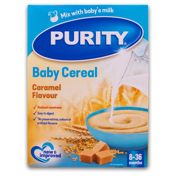 Purity, Baby Cereal 200g Caramel - From 8 to 36 Months - Cosmetic Connection