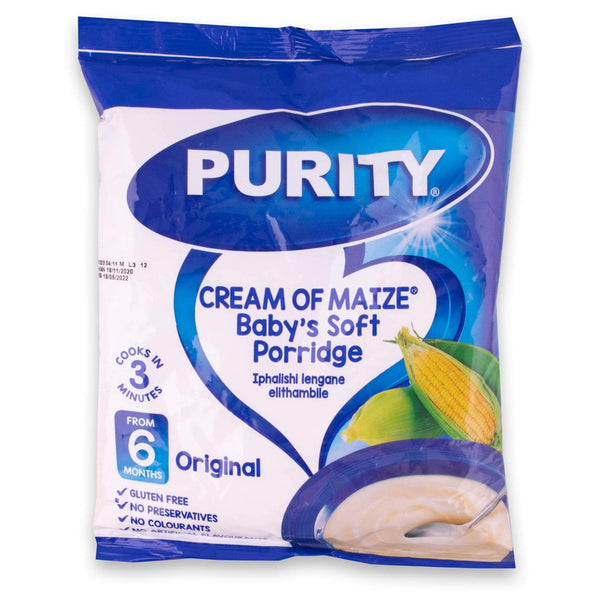 Purity Foods, Cream of Maize Porridge 400g - Cosmetic Connection
