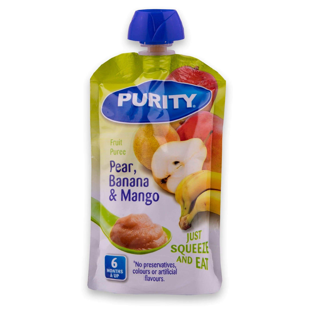 Purity Foods, Food Pouches 110ml - Cosmetic Connection