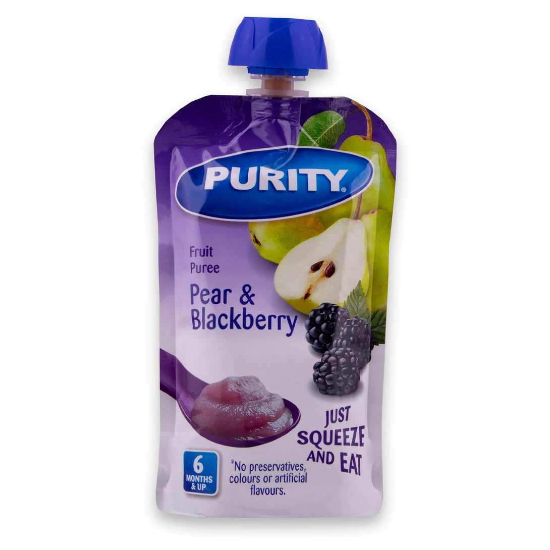 Purity Foods, Food Pouches 110ml - Cosmetic Connection