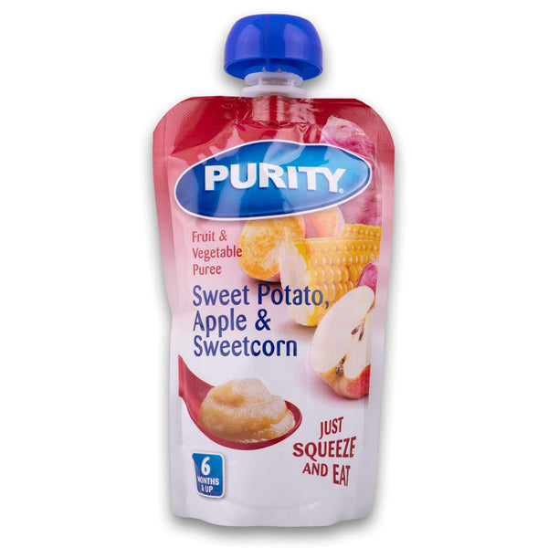 Purity, Food Pouches 110ml - Fruit & Vegetable Puree | From 6 Months - Cosmetic Connection