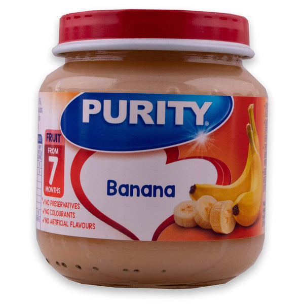 Purity, Second Foods 125ml - Fruit Banana | From 7 Months - Cosmetic Connection