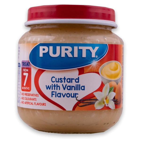 Purity, Second Foods 125ml - Treat Custard with Vanilla | From 7 Months - Cosmetic Connection