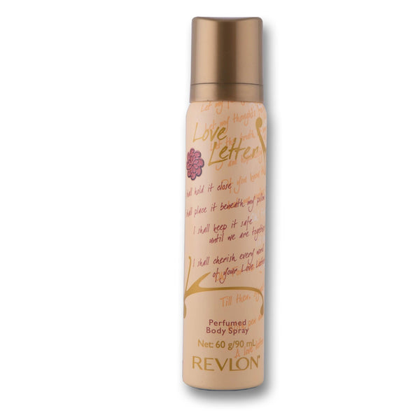 Revlon, Love Letter Perfumed Body Spray 90ml - Deodorant - Cosmetic Connection