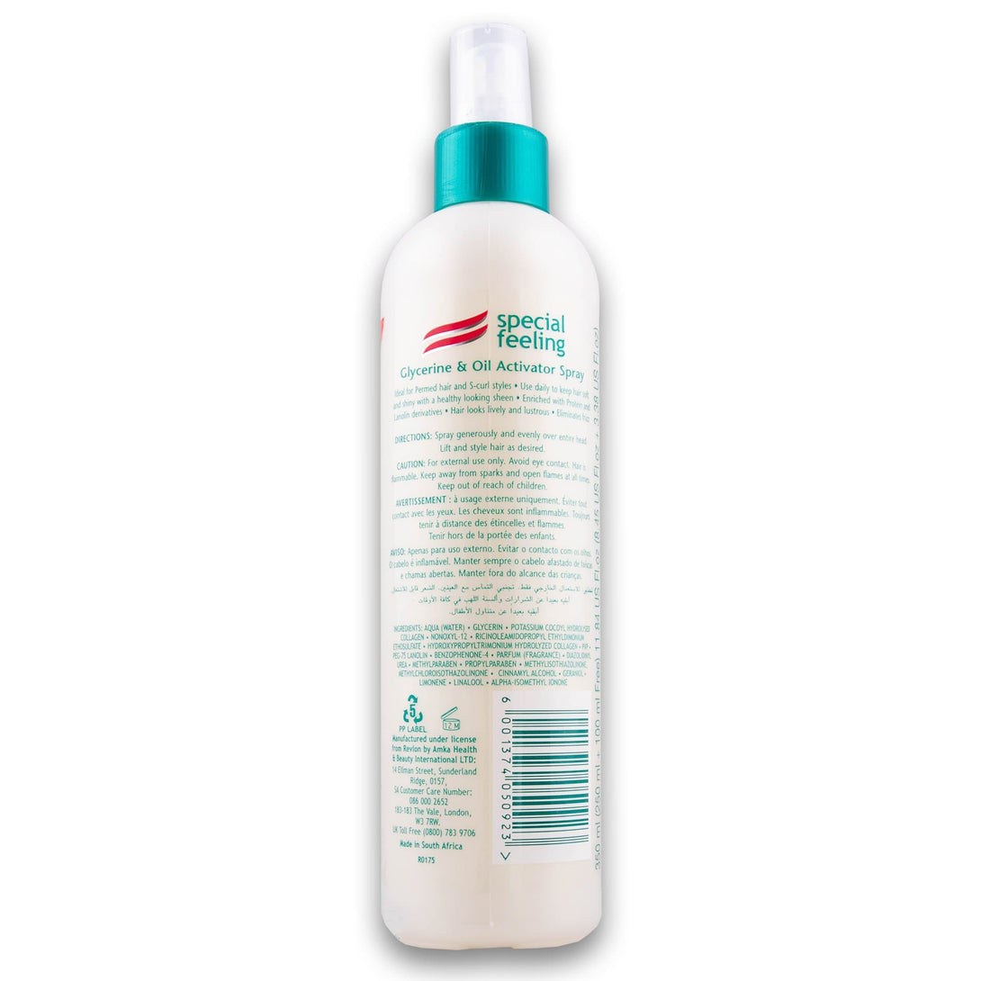Revlon Hair Care, Special Feeling Oil Activator Spray 350ml - Cosmetic Connection