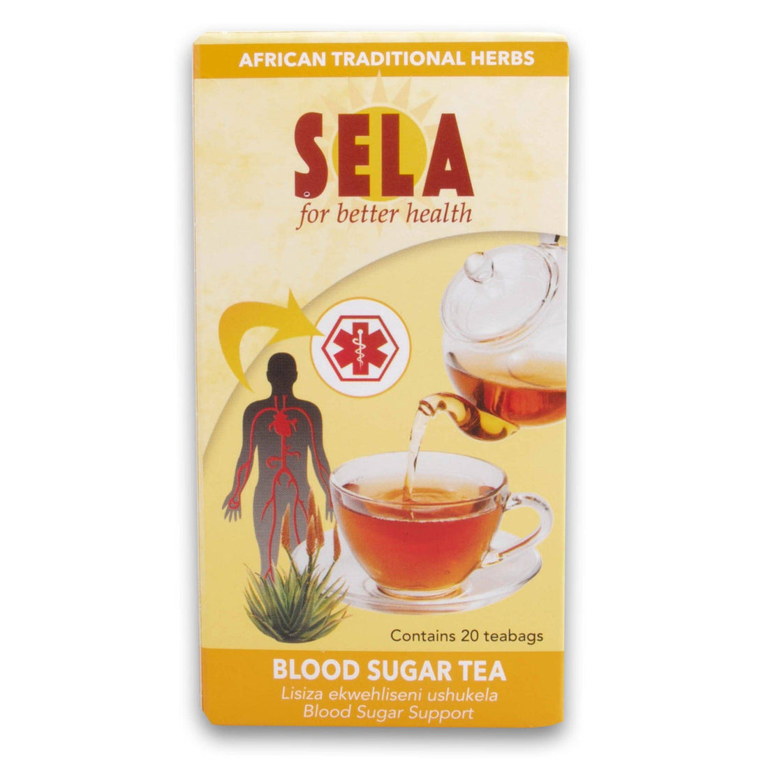 SELA for Better Health, Blood Sugar Tea 20s - Diabetes Support - Cosmetic Connection