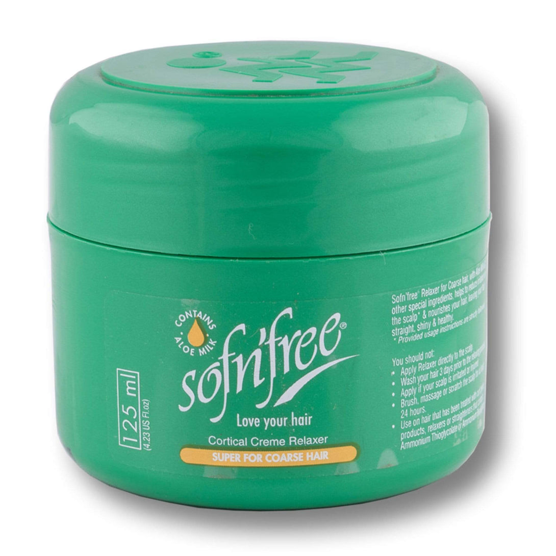 Sofnfree, Cream Relaxer 125ml Super - for Coarse Hair - Cosmetic Connection
