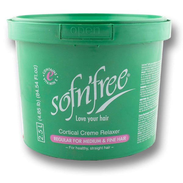 Sofnfree, Cortical Cream Relaxer 2.5L - Regular - Cosmetic Connection