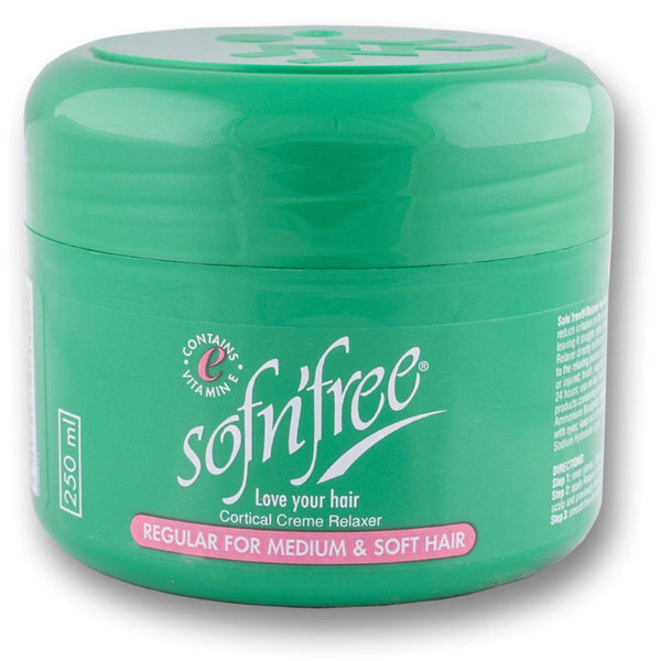 Sofnfree, Cortical Cream Relaxer 250ml - Cosmetic Connection