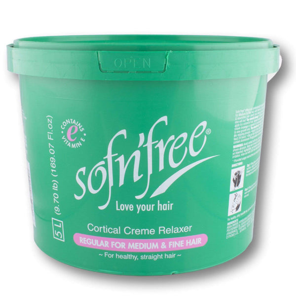 Sofnfree, Cortical Cream Relaxer 5L - Cosmetic Connection