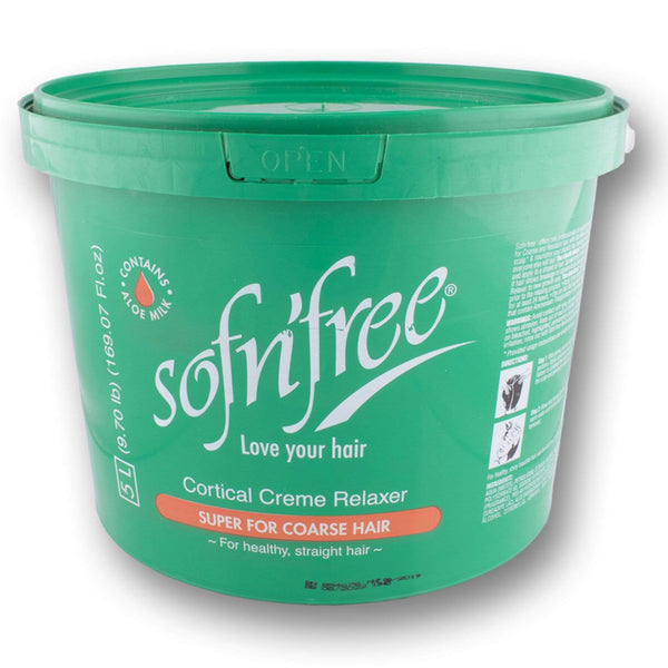 Sofnfree, Cream Relaxer 5L Super - for Coarse Hair - Cosmetic Connection