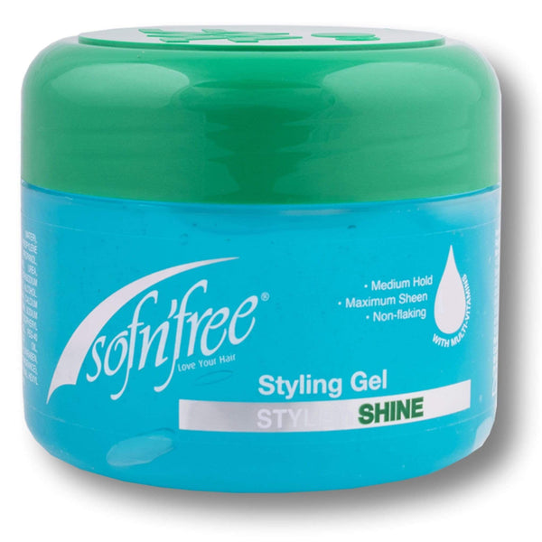 Sofnfree, Styling Gel 250ml Medium Hold - with Multivitamins - Cosmetic Connection