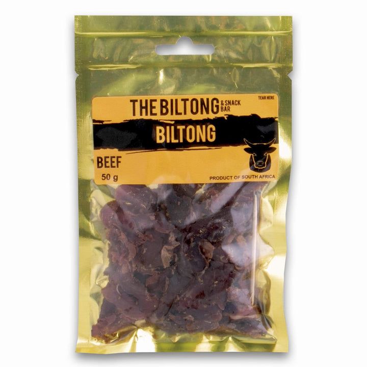 The Biltong & Snack Bar, Beef Biltong 50g - Cosmetic Connection