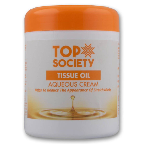 Top Society, Tissue Oil Aqueous Cream 500ml - Cosmetic Connection