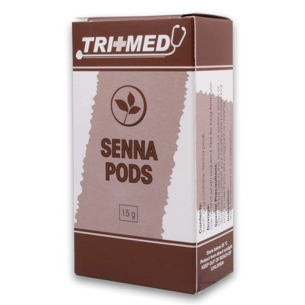Tri Med, Senna Pods 15g - Cosmetic Connection