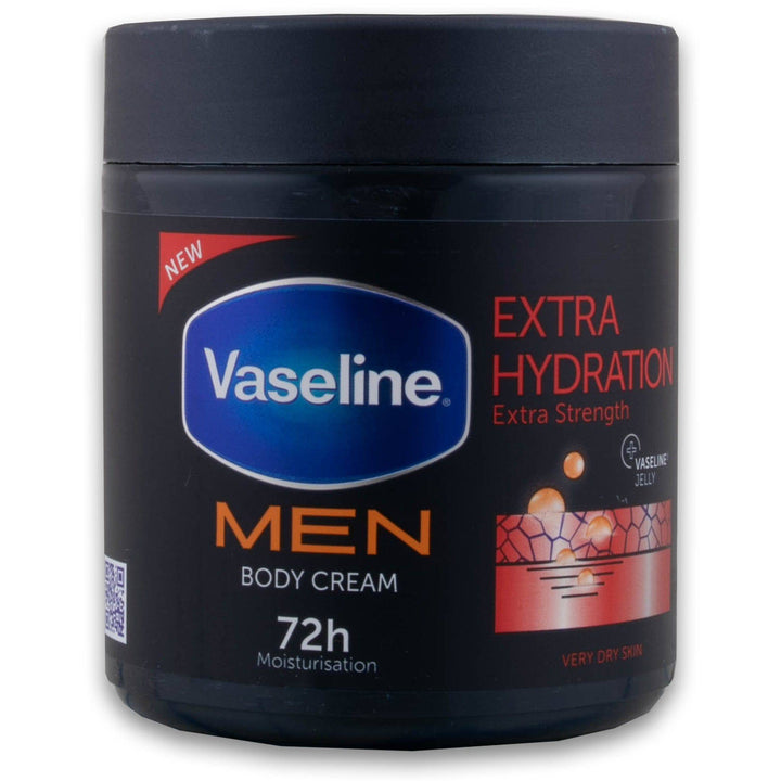 Vaseline, Men Body Cream 400ml - Extra Strength - Cosmetic Connection