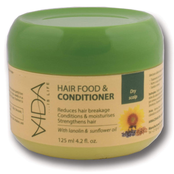 Vida, Vida Hair Food & Conditioner 125ml - Cosmetic Connection