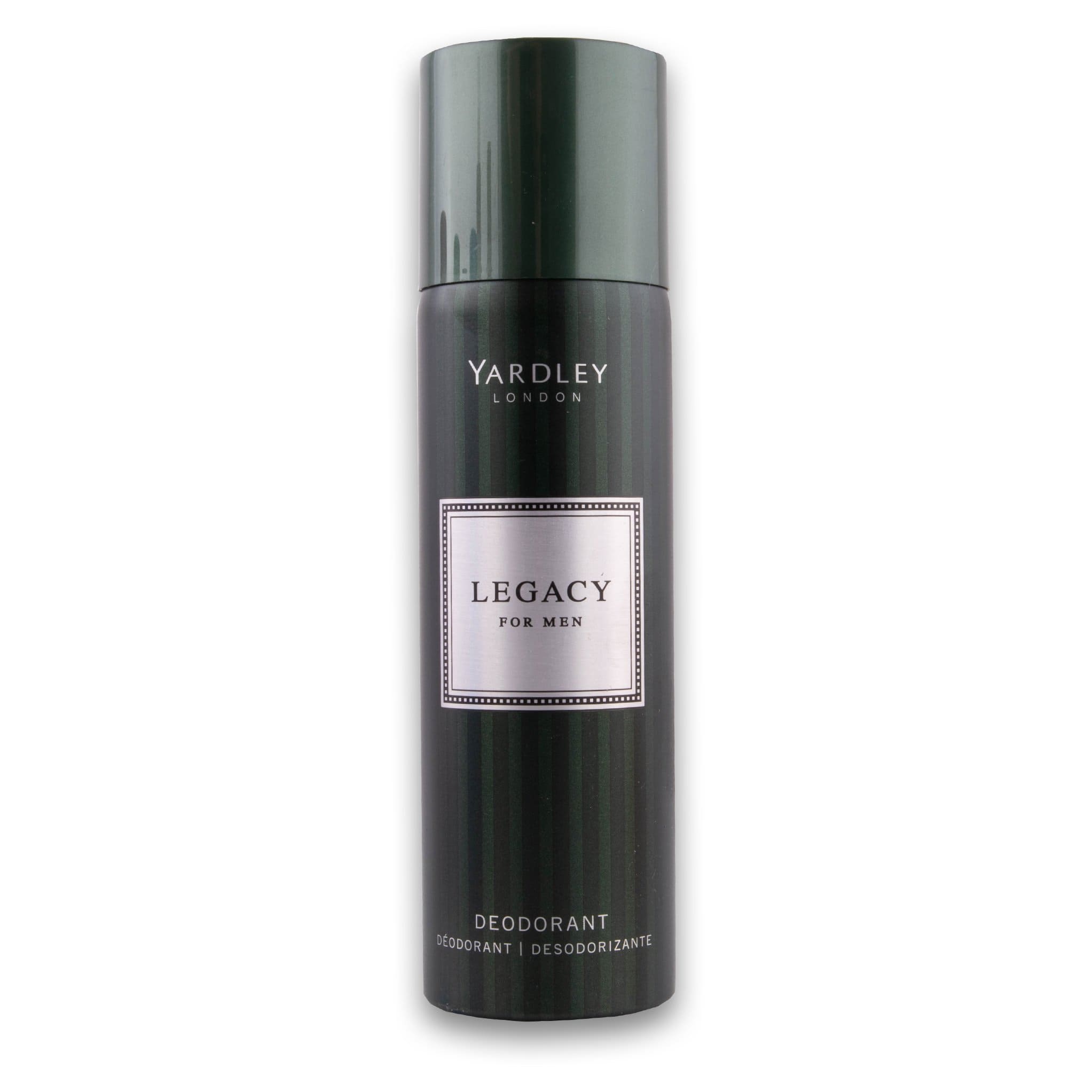Yardley - London, Legacy for Men Deodorant Spray 125ml - Cosmetic Connection